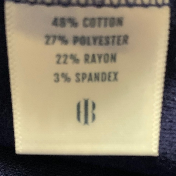 HOLDERNESS & BOURNE Men Golf Tailored Fit Quarter Zip Cotton Blend Vest Blue XL - Picture 10 of 13